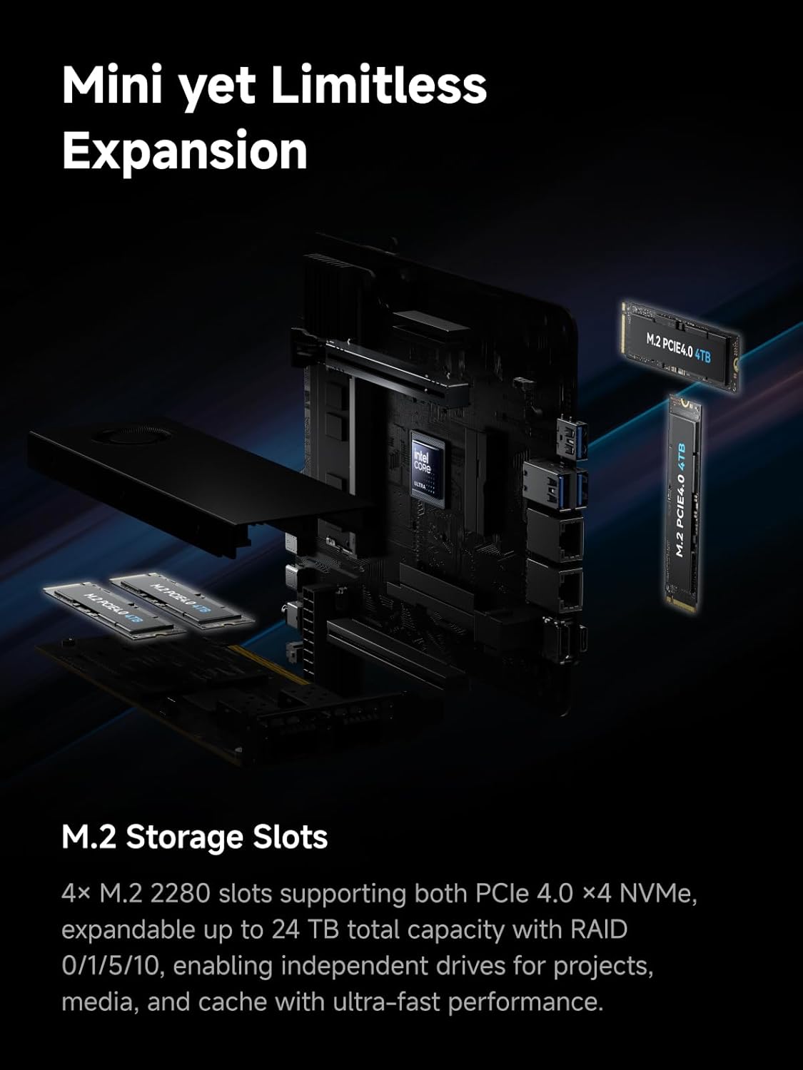 คอมพิวเตอร์ mini workstation ai minisforum ms 02 ultra performance intel core ultra 9 285hx | 275hx (copy) คอมพิวเตอร์ mini workstation ai minisforum ms 02 ultra performance intel core ultra 9 285hx | 275hx (copy)