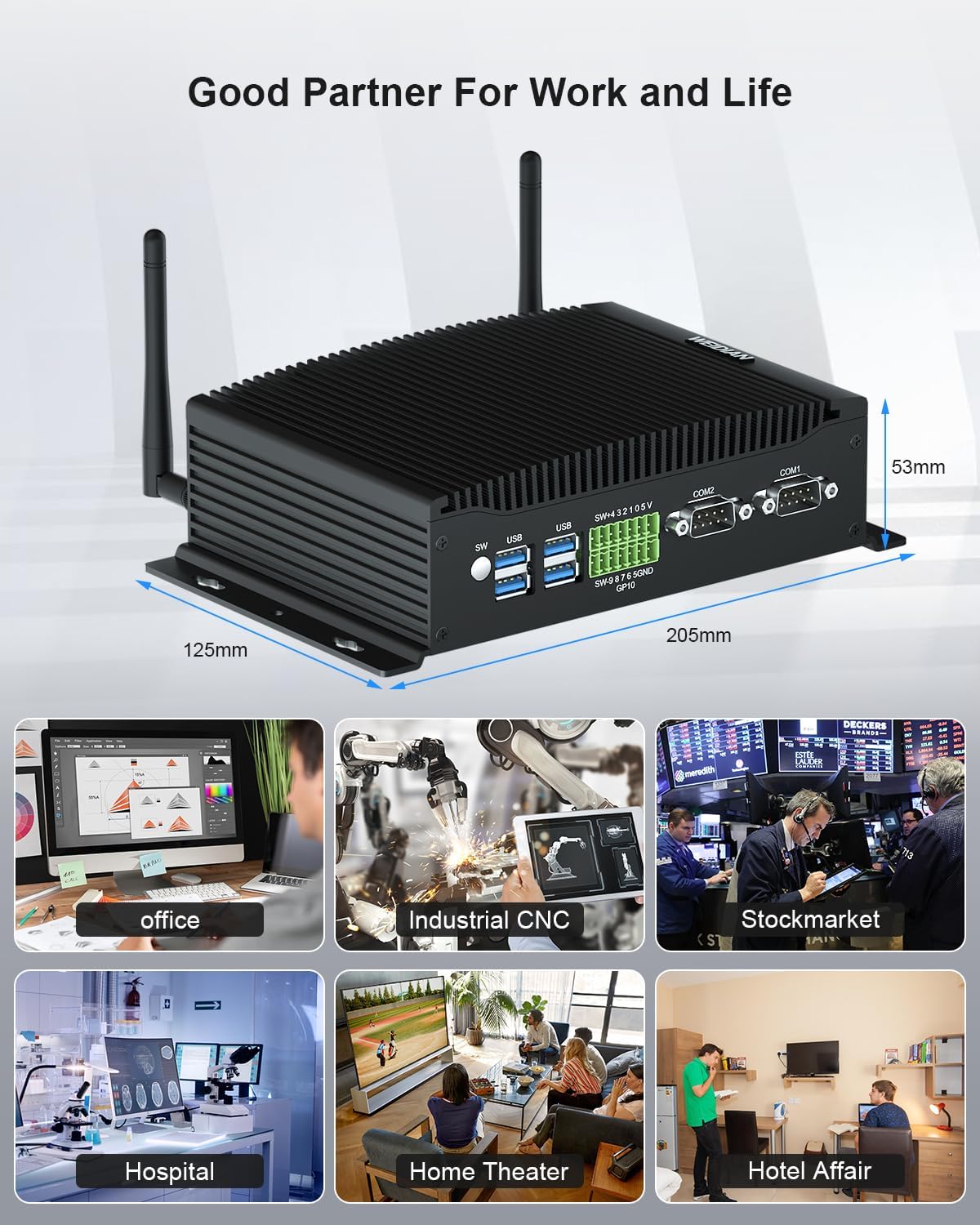 คอมพิวเตอร์ขนาดเล็กไร้พัดลม hystou h6 fanless industrial mini pc dual lan auto power on คอมพิวเตอร์ขนาดเล็กไร้พัดลม hystou h6 fanless industrial mini pc dual lan auto power on