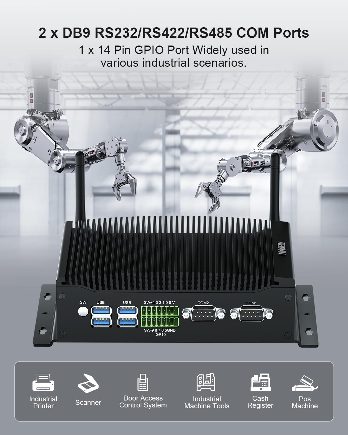 คอมพิวเตอร์ขนาดเล็กไร้พัดลม hystou h6 fanless industrial mini pc dual lan auto power on คอมพิวเตอร์ขนาดเล็กไร้พัดลม hystou h6 fanless industrial mini pc dual lan auto power on